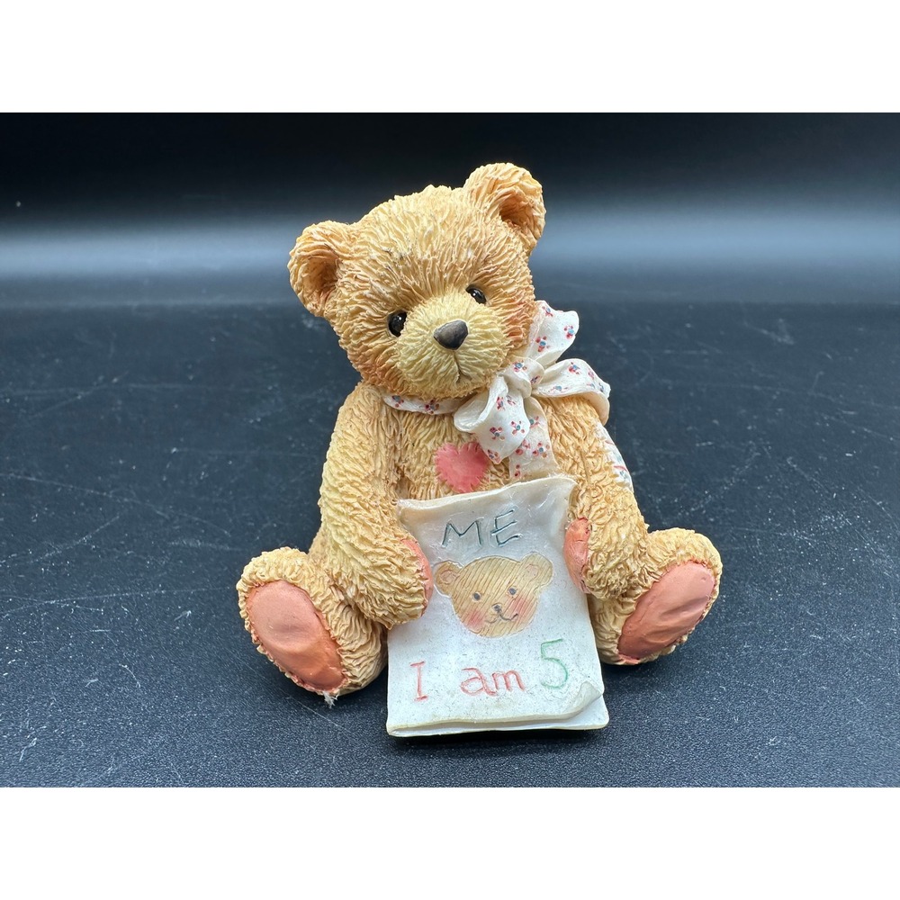 Cherished Teddies Color‎ Me Five Figurine Age 5 P Hillman Hamilton Gifts 1992 - Picture 4 of 5